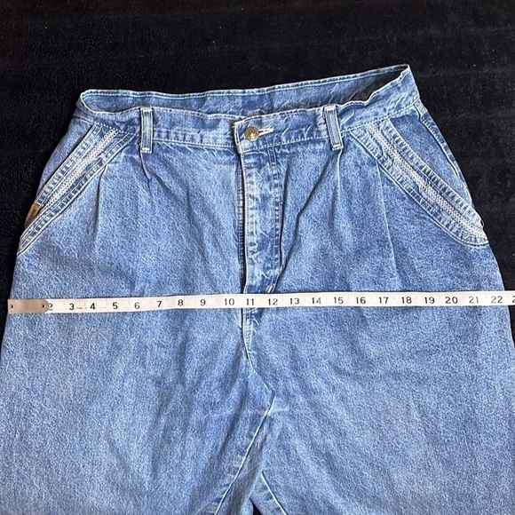 BLUE ZONE VINTAGE JEANS BALLOON JEANS BAGGY JEANS BOYFRIEND JEANS TAPERED LARGE - Picture 10 of 12